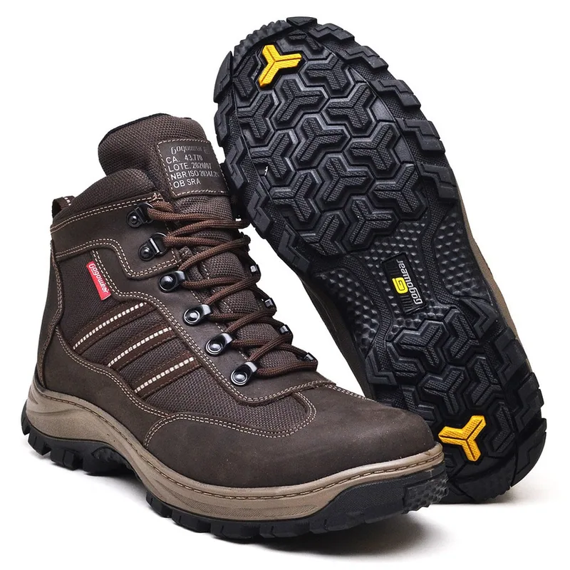 Botas de Segurança em Couro
