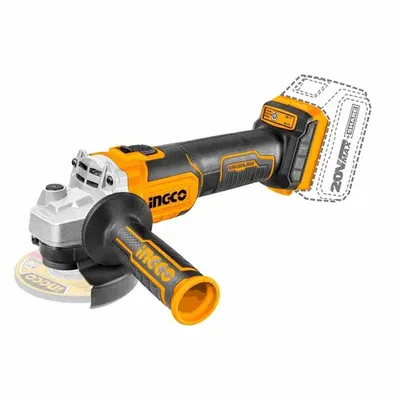 Esmerilhadeira Angular Brushless a Bateria 5" 20V INGCO CAGLI201258