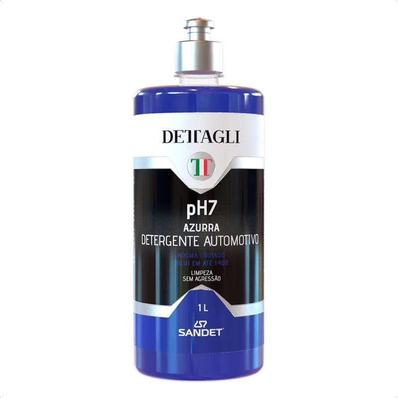 Detergente Automotivo PH7 Azurra Dettagli Sandet - 1L