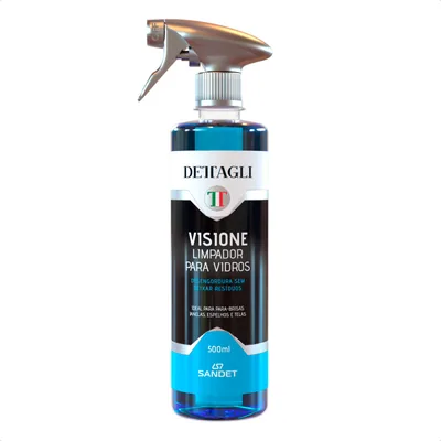 Limpador para Vidros Visiona Dettagli Sandet - 500ml
