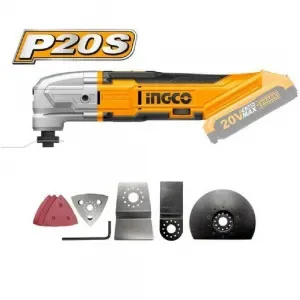 Multiferramentas Oscilante à Bateria 20V P20S - INGCO CMLI2001