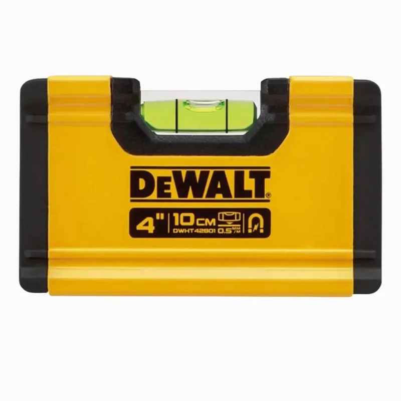 Mini Nível de Mão de Alumínio 4" (10cm) DeWalt - DWHT42801