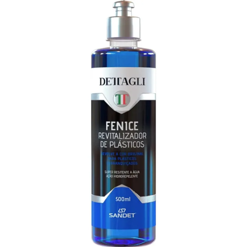 Revitalizador de Plásticos Automotivos Fenice Dettagli Sandet - 500ml